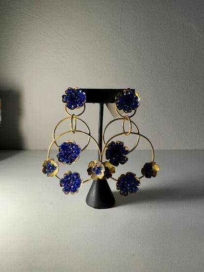Aretes Azul