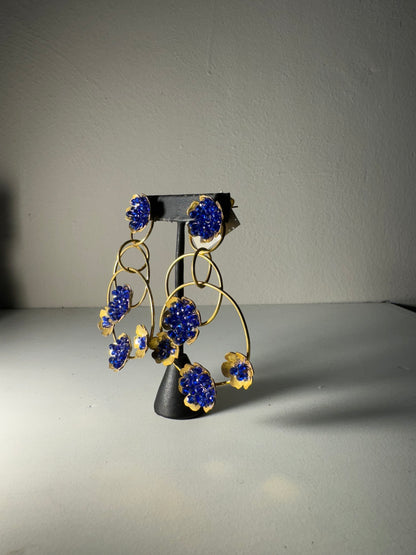 Aretes Azul