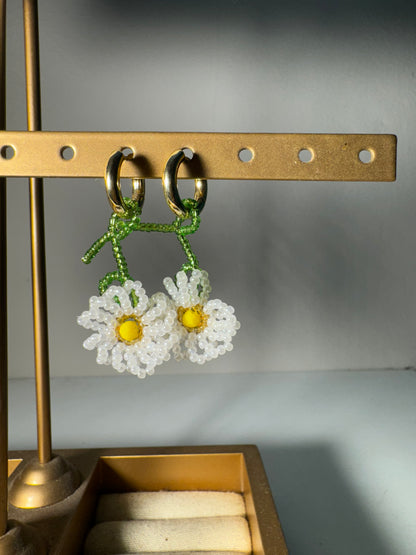 Aretes Formas Blancas