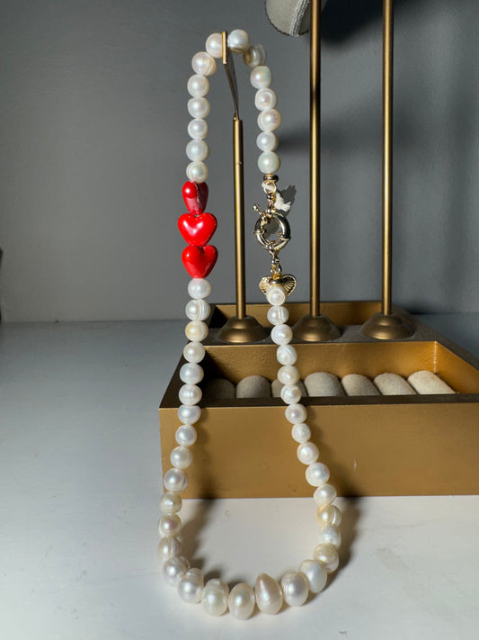 Collar Corazones