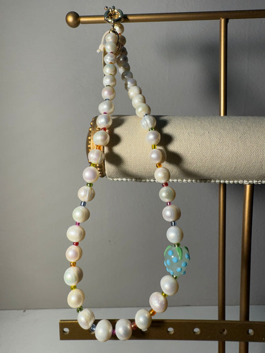 Collar Fresa Azul